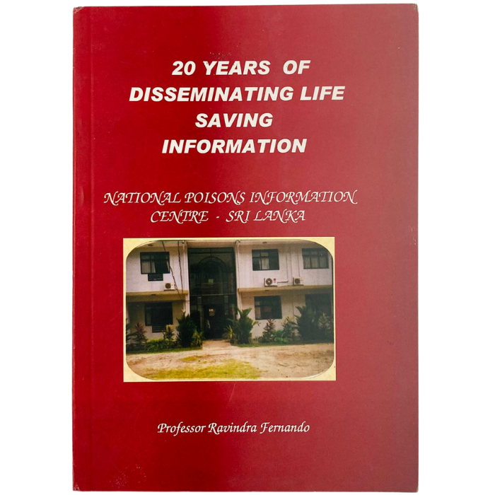 20 Years of Disseminating Life Saving Information – National Poisons Information Centre – Sri Lanka