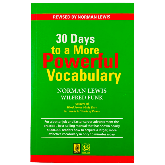 30 Days to a More Powerful Vocabulary