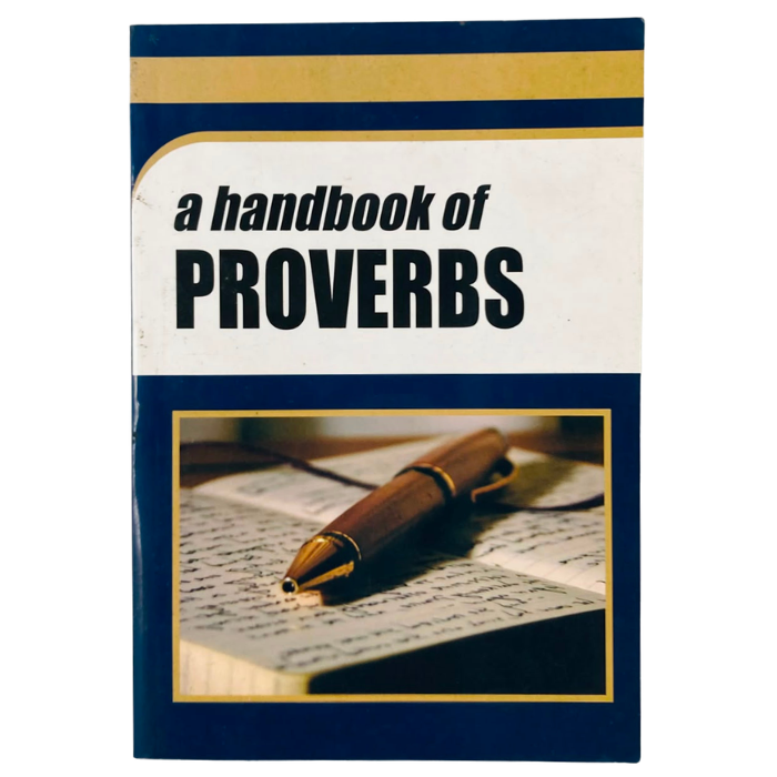 A Handbook of Proverbs