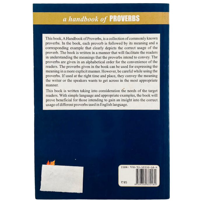 A Handbook of Proverbs