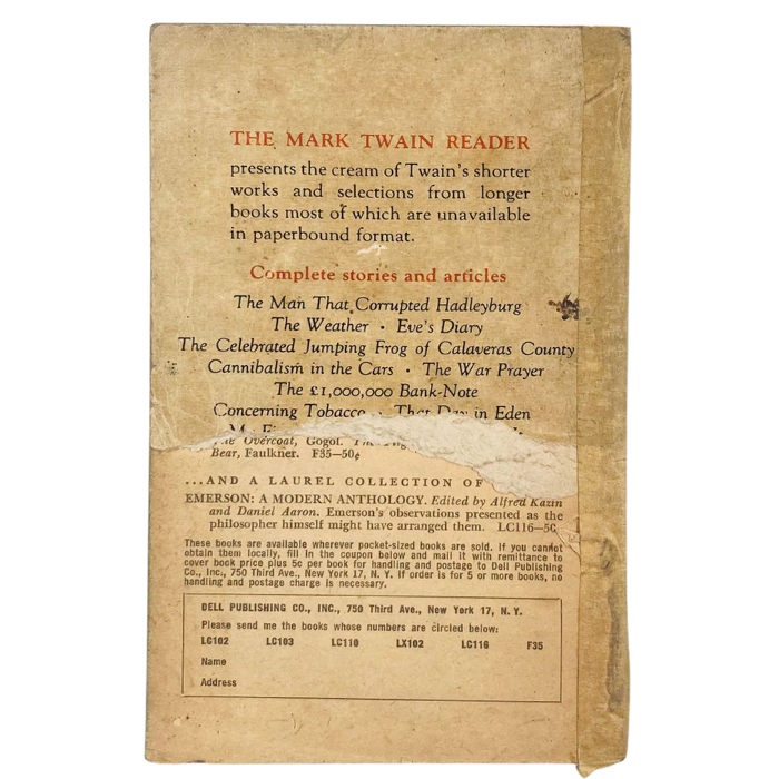 A Laurel Reader Mark Twain
