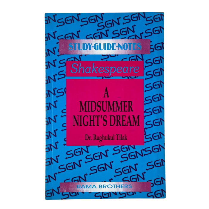 A Midsummer Night's Dream (Study Guide Notes)