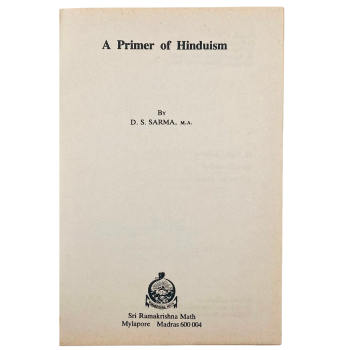 A Primer of Hinduism