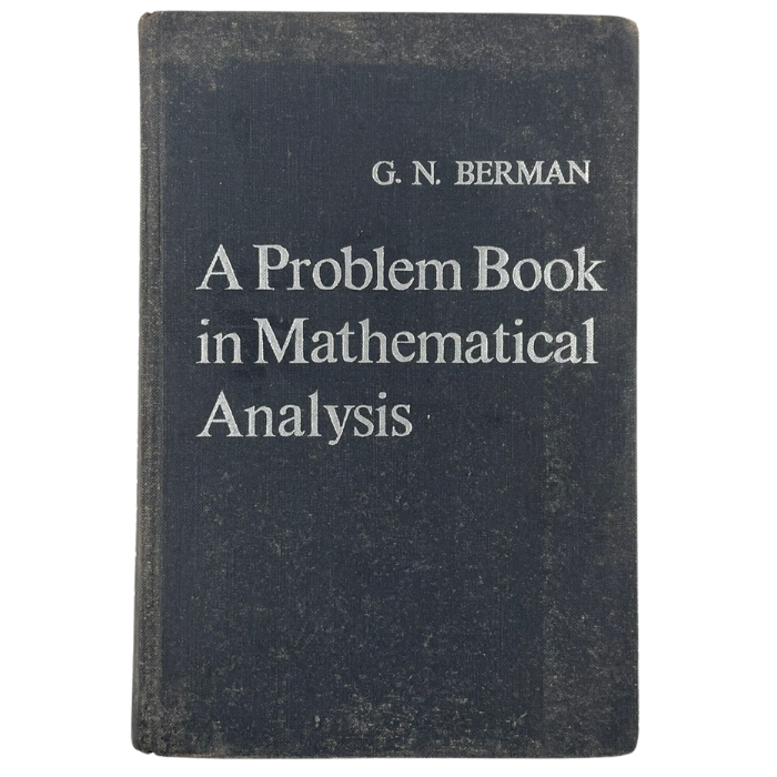A Problem Book in Mathematical Analysis