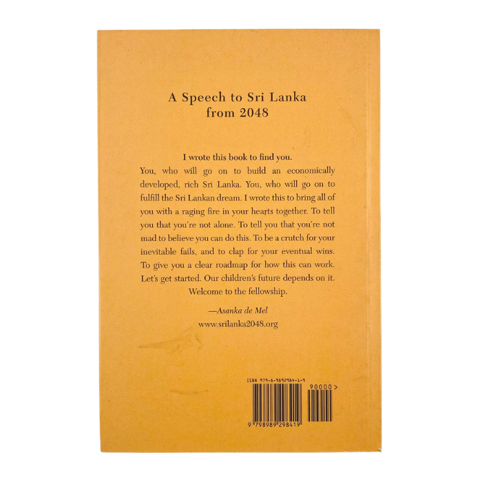 A Speech to Sri Lanka from 2048