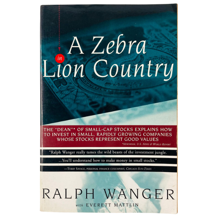 A Zebra in Lion Country