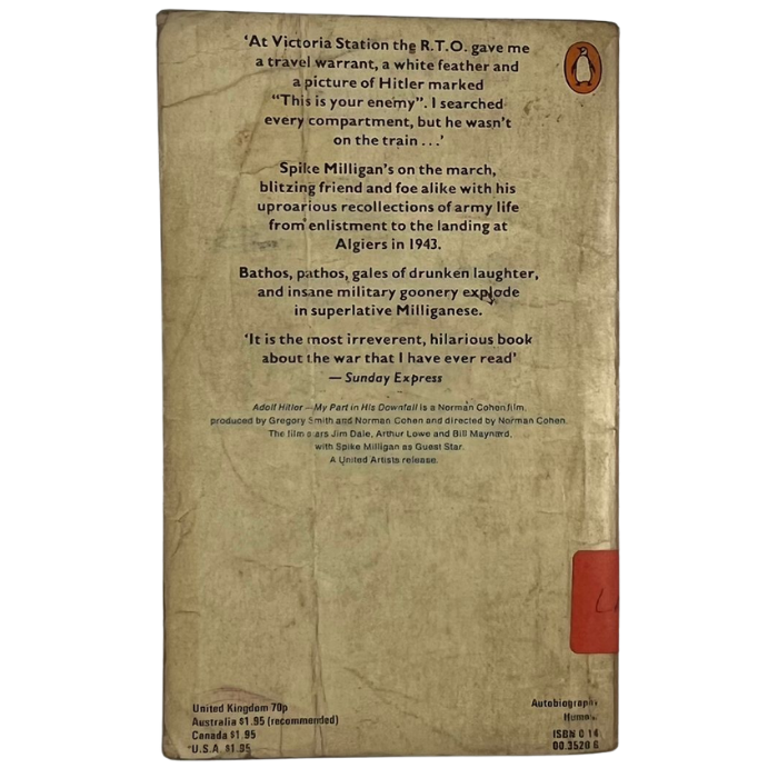 Adolf Hitler: My Part in His Downfall