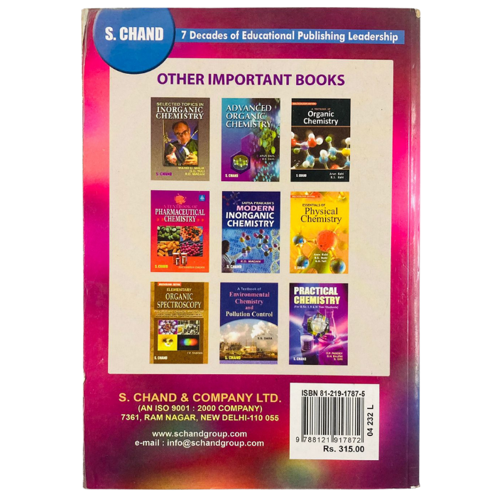 Advanced Inorganic Chemistry – Volume II (Textbook)