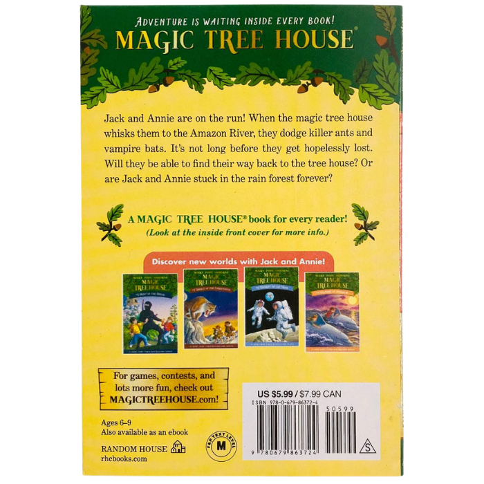 Afternoon on the Amazon  (Magic Tree House No.06) 