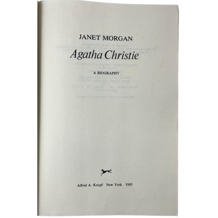Agatha Christie: A Biography