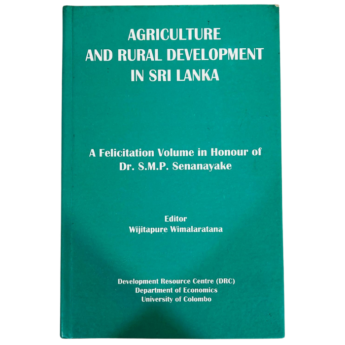 Agriculture and Rural Development in Sri Lanka