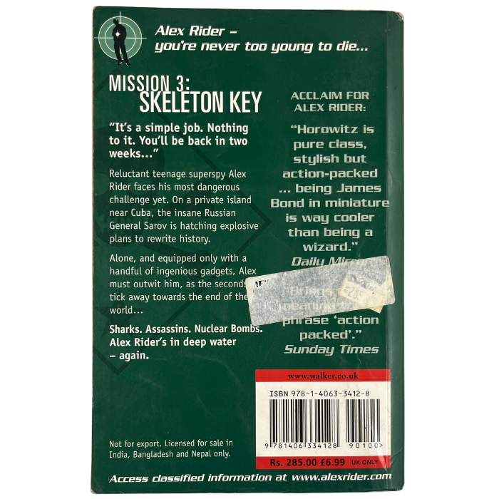 Alex Rider Skeleton Key
