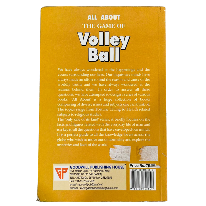 All About the Game of Volley Ball