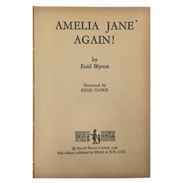 Amelia Jane Again!