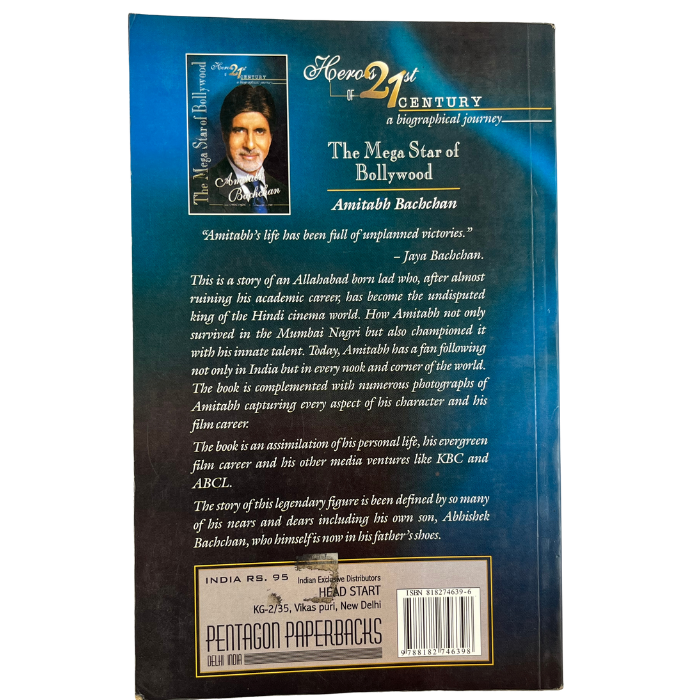 Amitabh Bachchan: The Mega Star of Bollywood (A Biographical Journey)