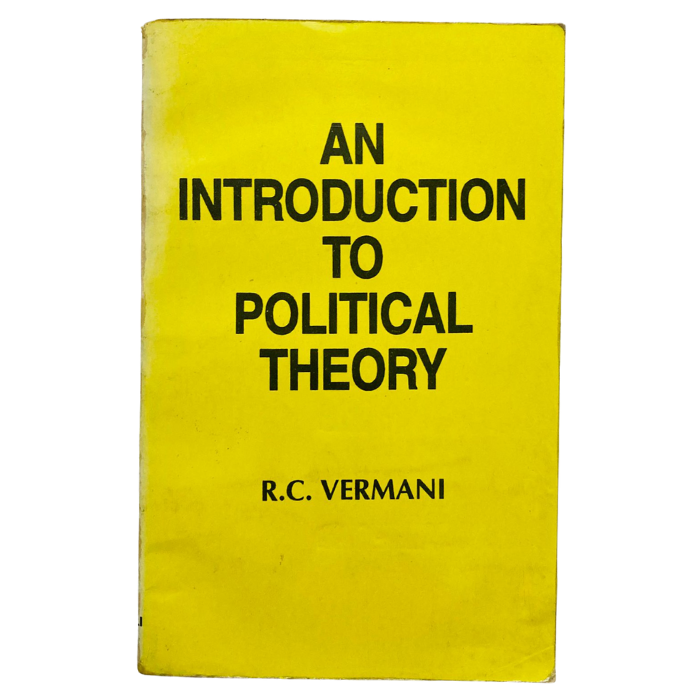 An Introduction to Political Theory