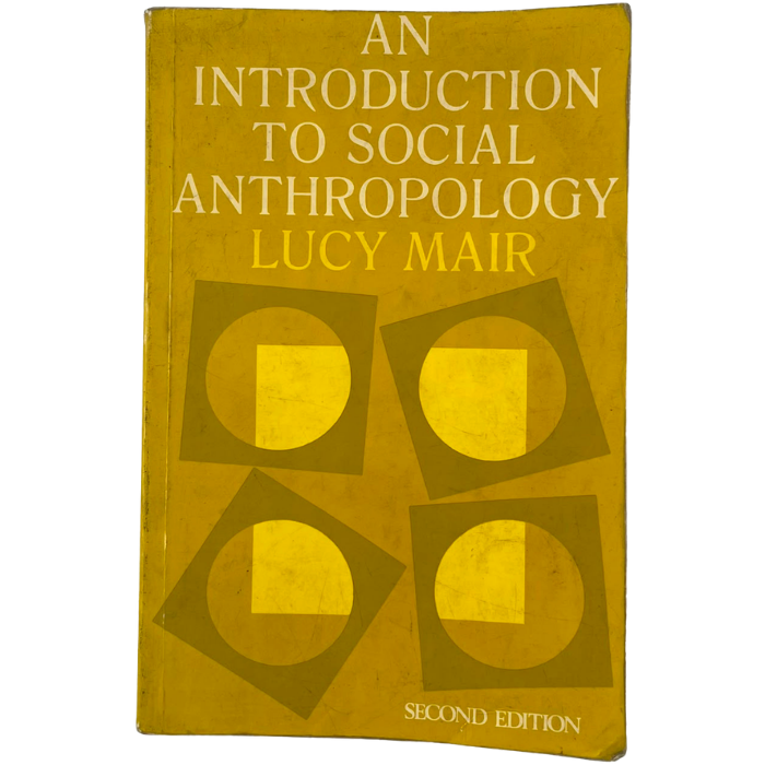 An Introduction to Social Anthropology