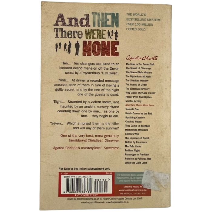 And Then There Were None