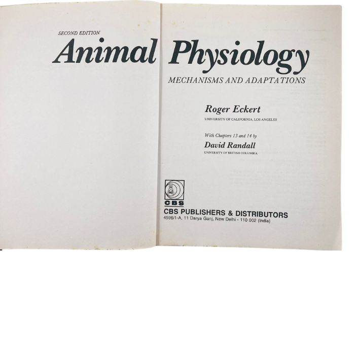 Animal Physiology: Mechanisms and Adaptations (2nd Ed.)