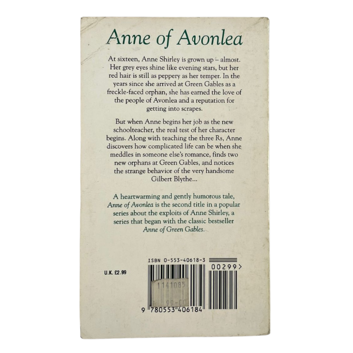 Anne of Avonlea
