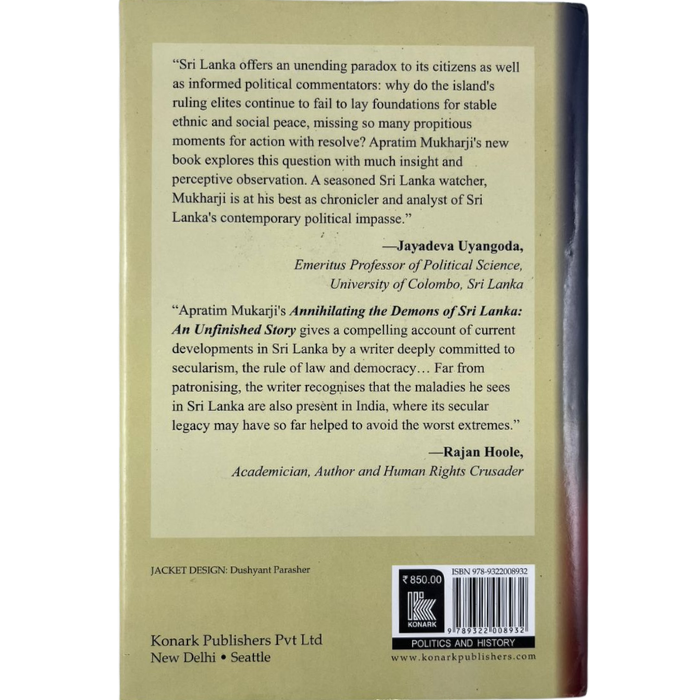 Annihilating the Demons of Sri Lanka: An Unfinished Story
