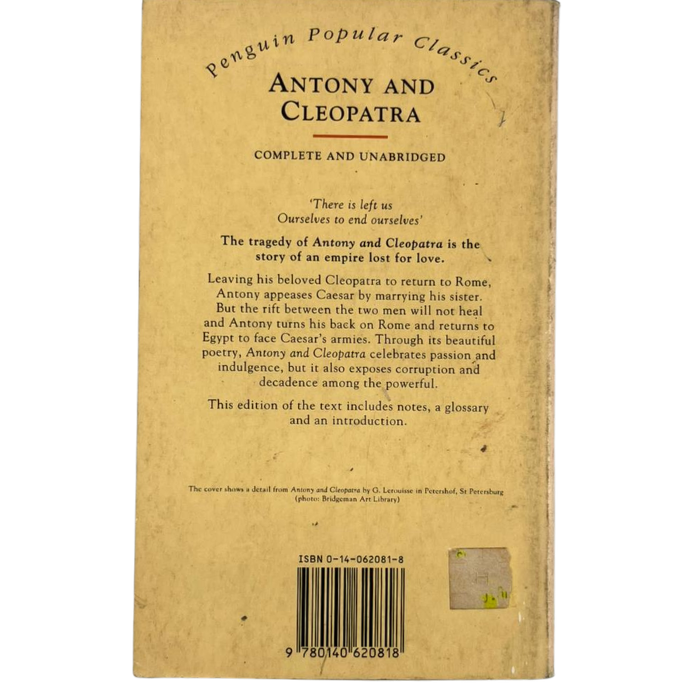 Antony and Cleopatra