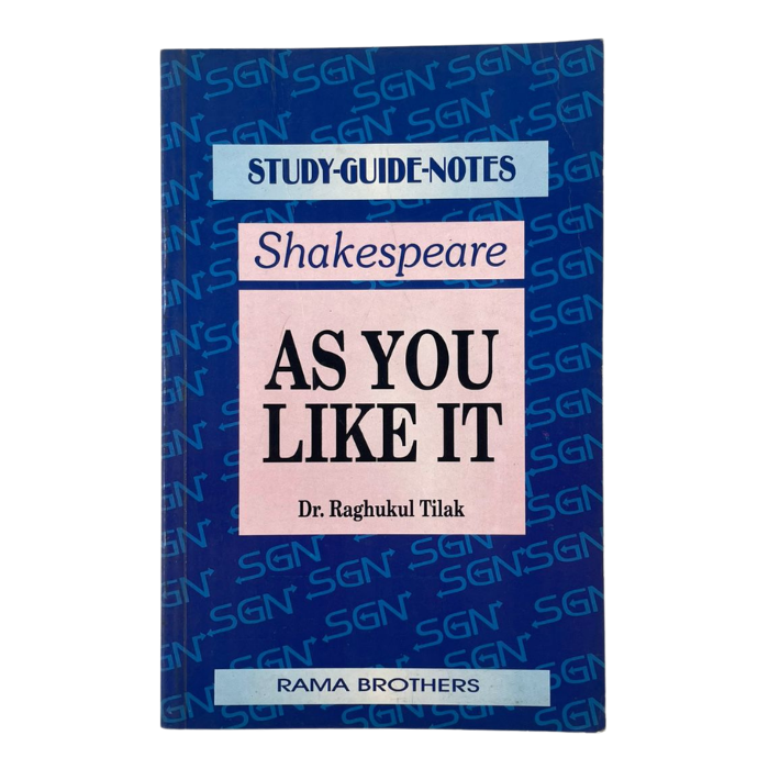 As You Like It (Study Guide Notes)