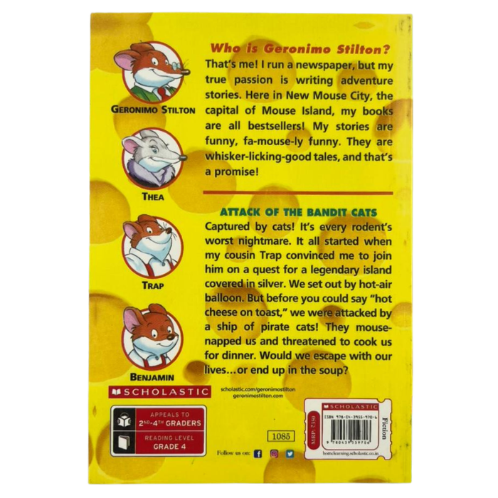 Attack of the Bandit Cats (Geronimo Stilton No.08)