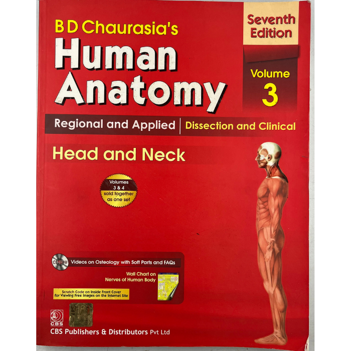 BD Chaurasia's Human Anatomy: Volume 3 Head and Neck