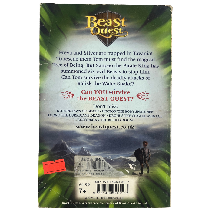 Balisk the Water Snake (Beast Quest)