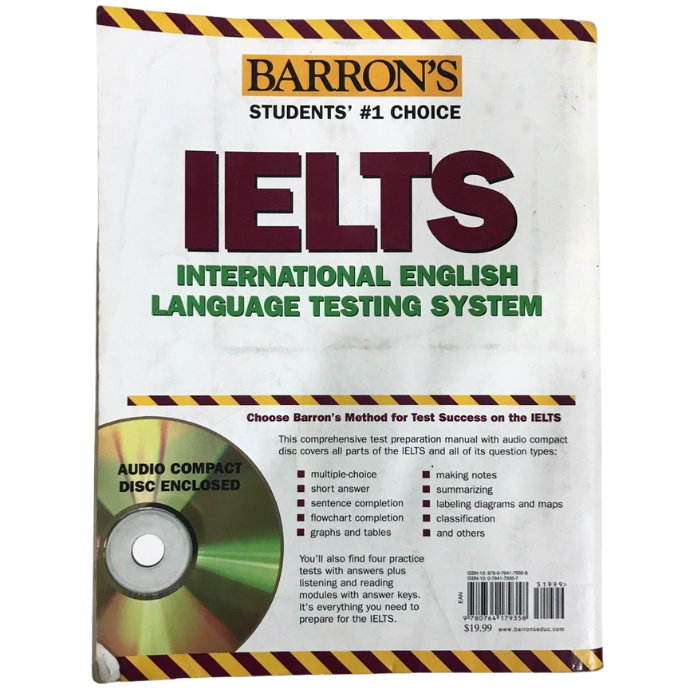 Barron's IELTS: International English Language Testing System