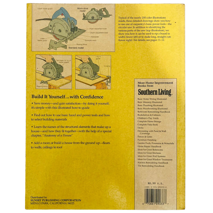 Basic Carpentry Illustrated (Southern Living)