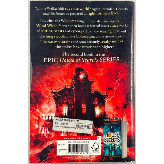 Battle of the Beasts (House of Secrets Book 3)