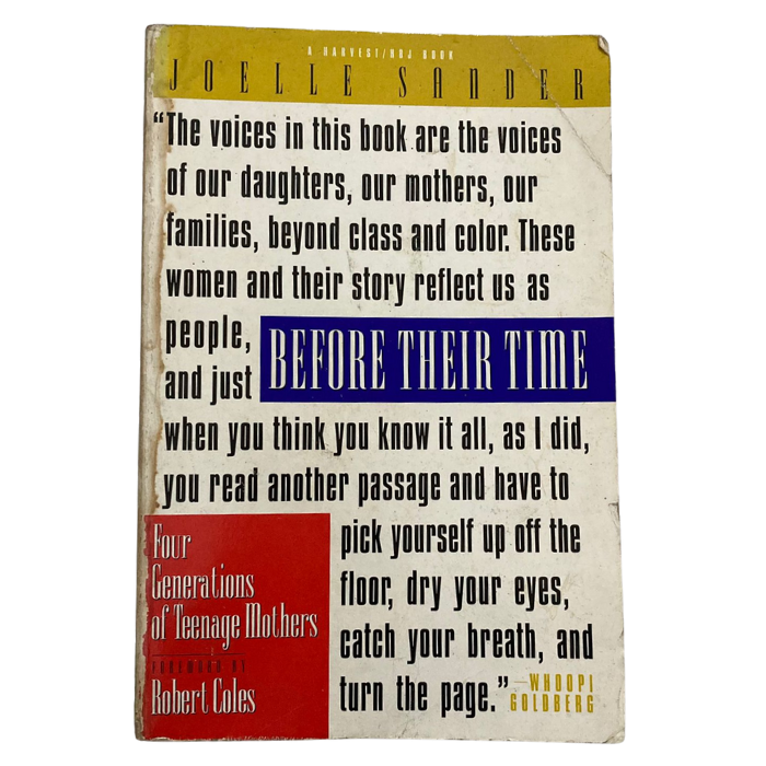 Before Their Time: Four Generations Of Teenage Mothers