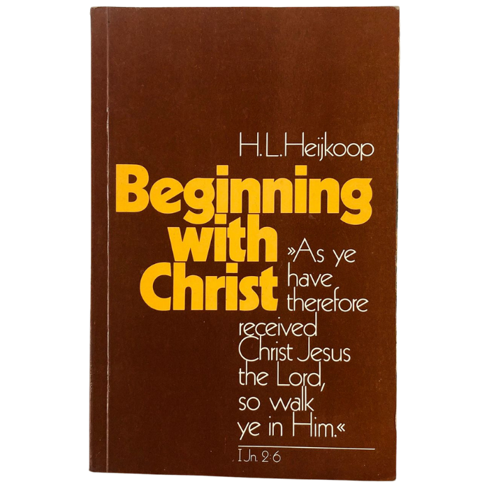 Beginning with Christ