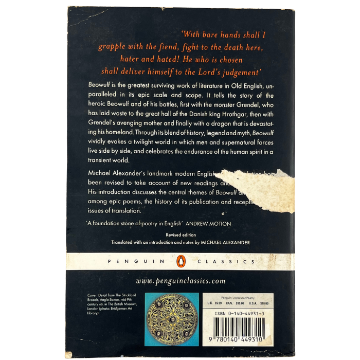 Beowulf: A Verse Translation