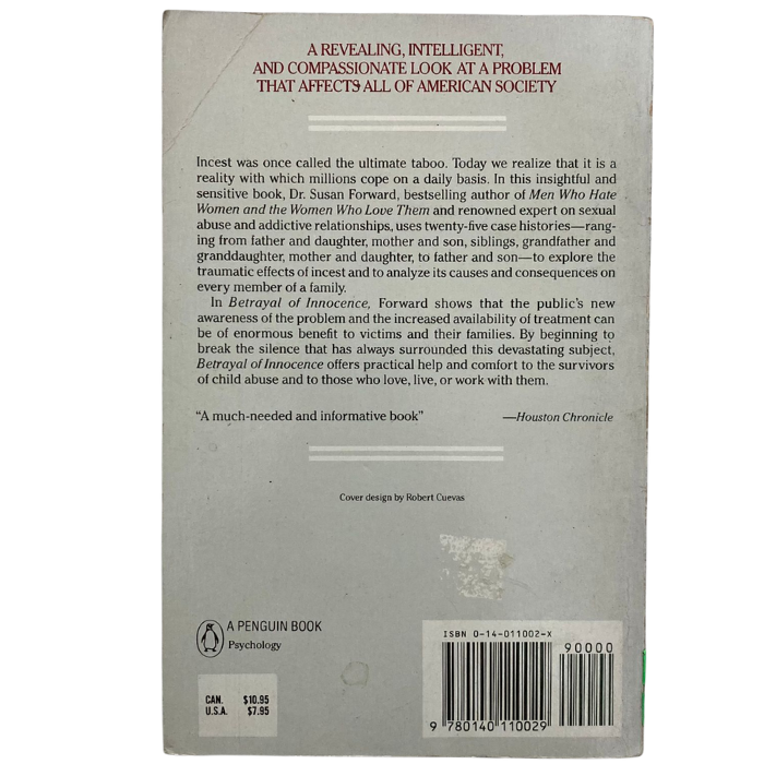 Betrayal of Innocence: Incest and Its Devastation