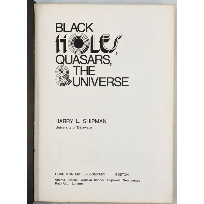 Black Holes  Quasars  and the Universe