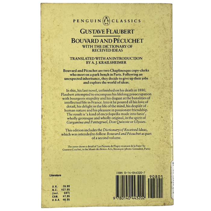 Bouvard and Pécuchet  with The Dictionary of Received Ideas