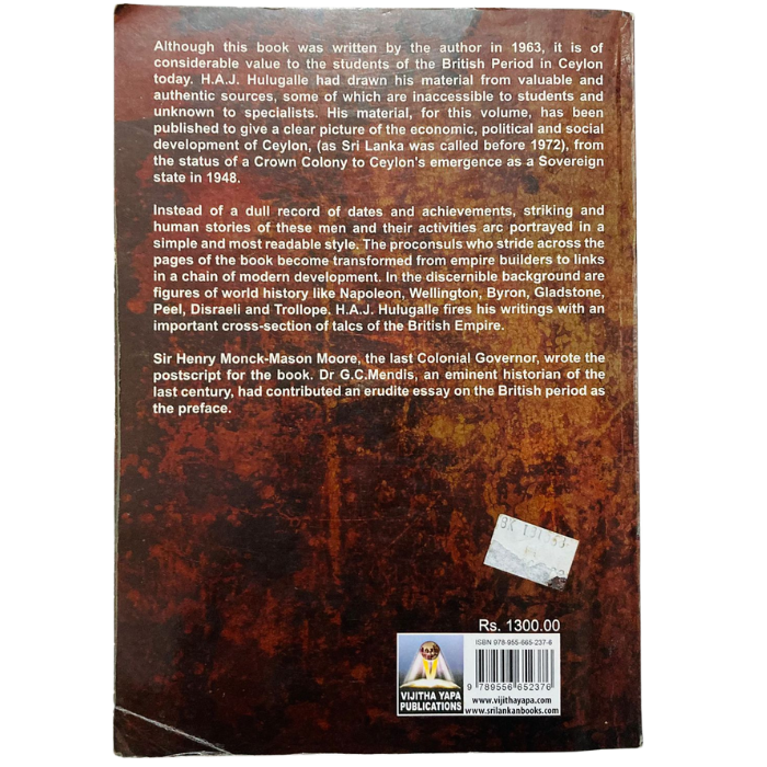 British Governors of Ceylon