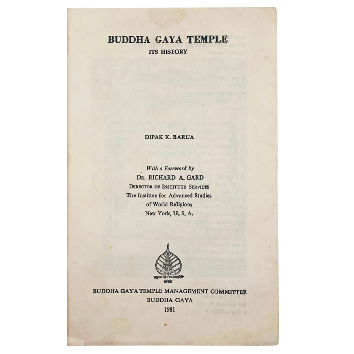 Buddha Gaya Temple: Its History