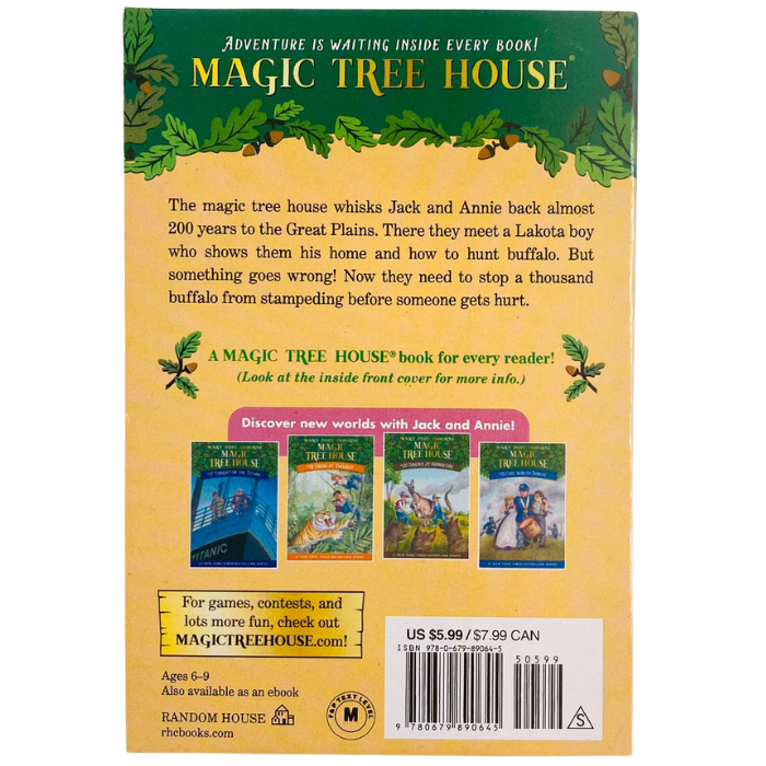 Buffalo Before Breakfast (Magic Tree House No.18)