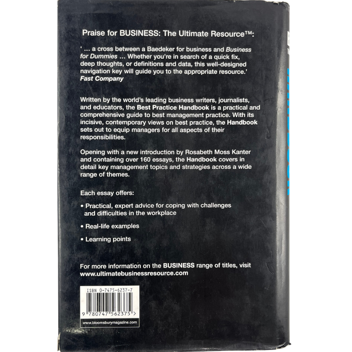 Business: The Ultimate Resource - Best Practice Handbook