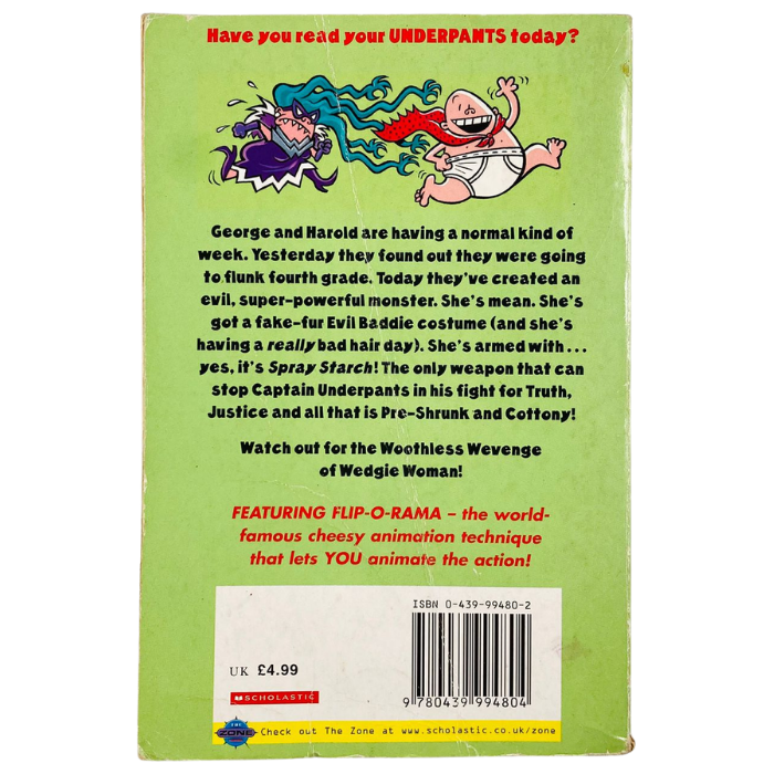 Captain Underpants and the Wrath of the Wicked Wedgie Woman
