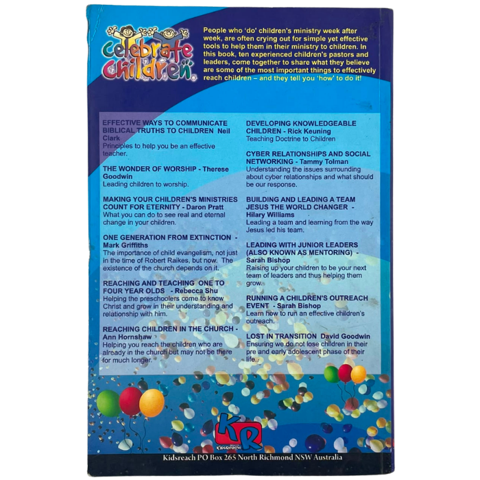 Celebrate Children: Children's Ministry Tools - Volume 2