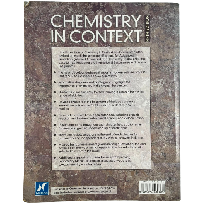 Chemistry in Context