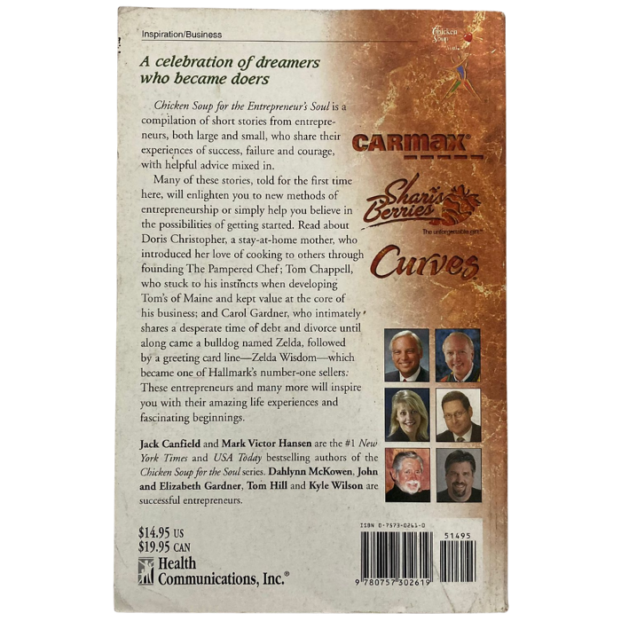 Chicken Soup for the Entrepreneur's Soul