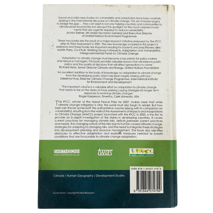 Climate Change and Adaptation