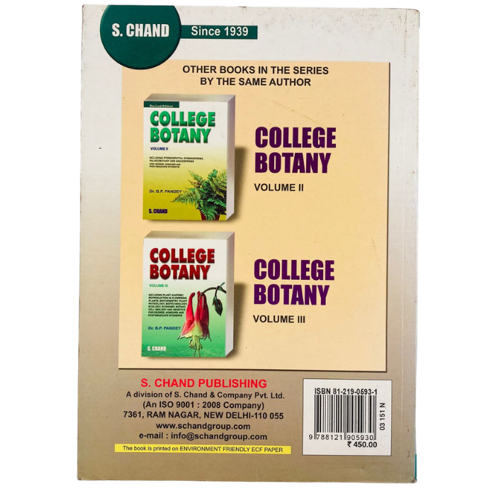 College Botany – Volume I