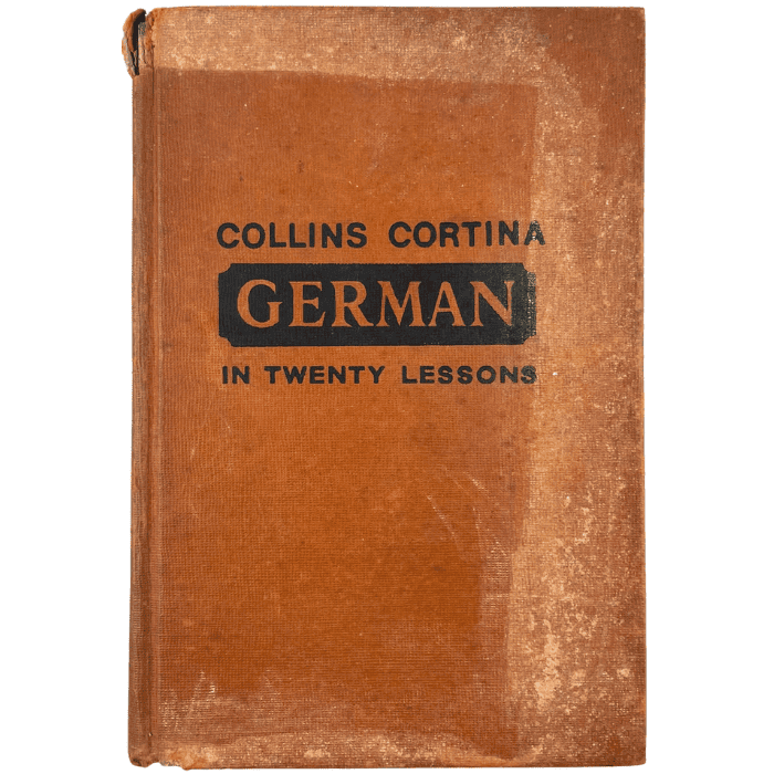 Collins Cortina German in Twenty Lessons